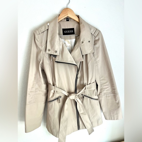 Guess Fall/Spring Coat 3/4 length XL - Picture 1 of 5